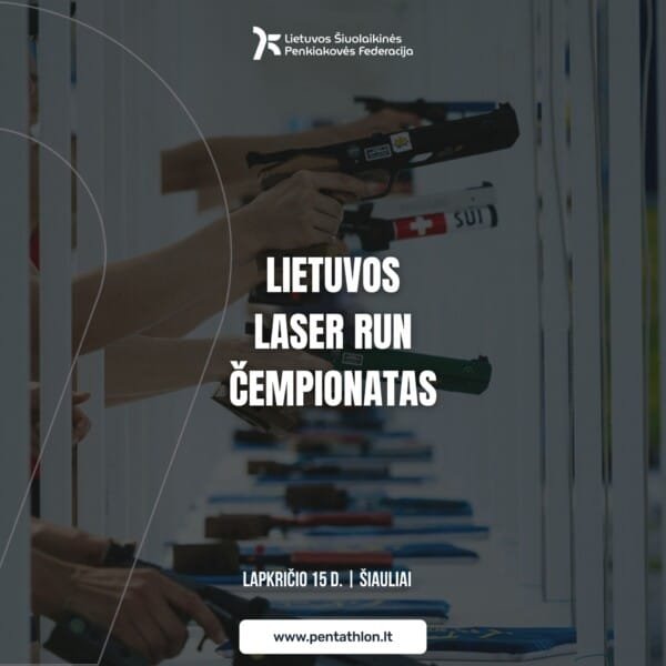 LIETUVOS ŠIUOLAIKINĖS PENKIAKOVĖS LASER RUN ČEMPIONATAS