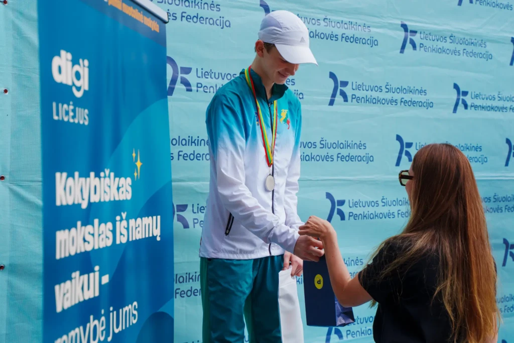 Lietuvos U15 ir U17 penkiakovės čempionato apdovanojimai Kaune